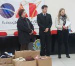 OAB Cruz Alta e CPMA entregam arrecadaes da Campanha do Agasalho 2013