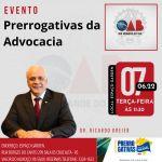 Evento Prerrogativas da Advocacia 07/06 - Ricardo Breier